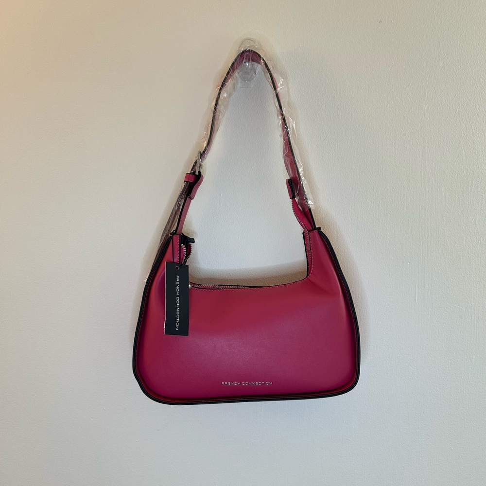 French Connection Pink Nora Shoulder Bag